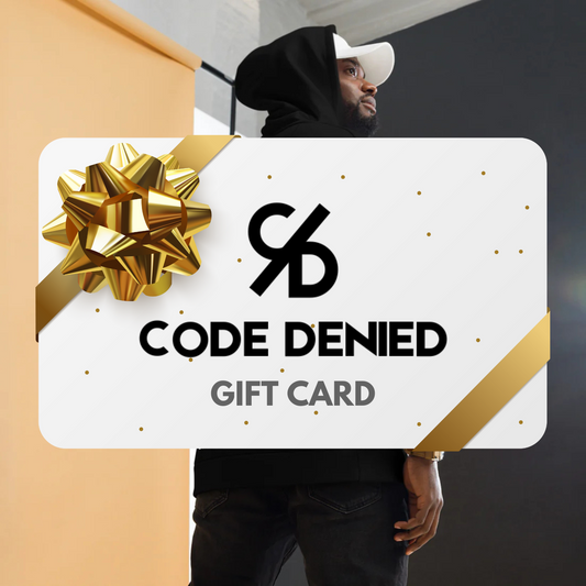 CODE.DENIED GIFT CARD